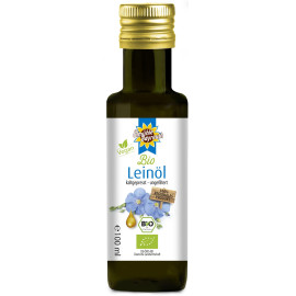 Bio Leinöl kaltgepresst von der Ölmühle Bayreuth