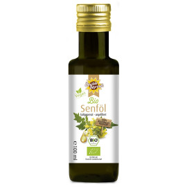 Bio Senföl kaltgepresst von der Ölmühle Bayreuth