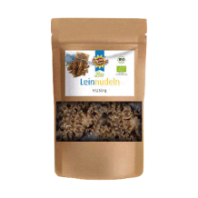 Bio Leinnudeln von der Ölmühle Bayreuth