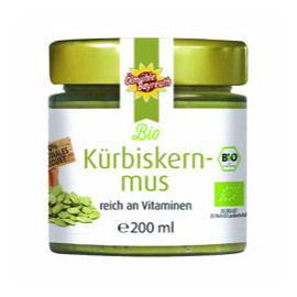 Bio Kürbiskernmus von der Ölmühle Bayreuth