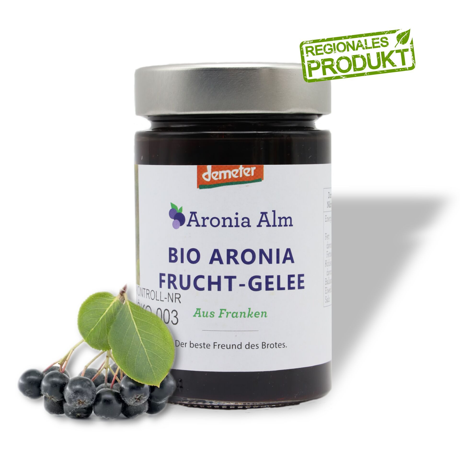 Demeter Aronia Bio Frucht-Gelee 235 g von Aronia Alm
