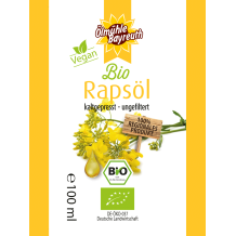Bio Rapsöl kaltgepresst